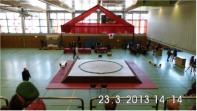 Austragungsring in der Sporthalle in Pnitz S.-H. Scharbeutz